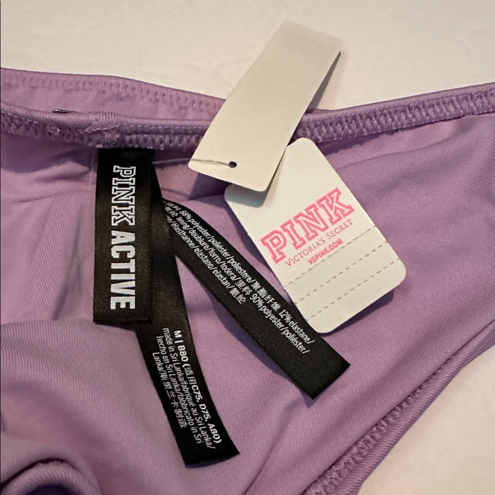 Medium NWT PINK Active Light Purple Bikini Bottom - Picture 4 of 5